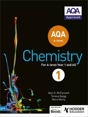 cover image of AQA a Level Chemistry Student Book 1